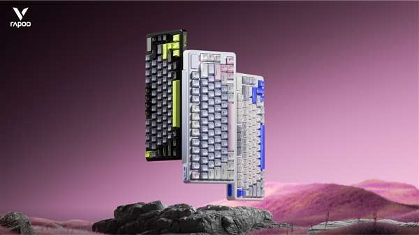 小户型Gasket 7层消音填充 雷柏V700DIY-75多模式客制化机械键盘上市
