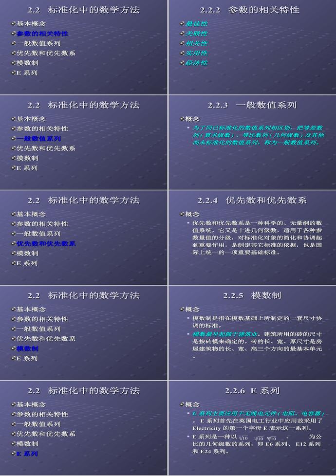 标准化方法PPT模板