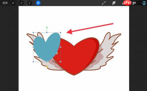 procreate图层怎么复制到另一个画布上