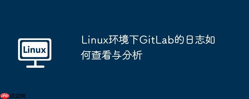 linux环境下gitlab的日志如何查看与分析