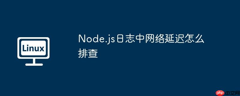 node.js日志中网络延迟怎么排查