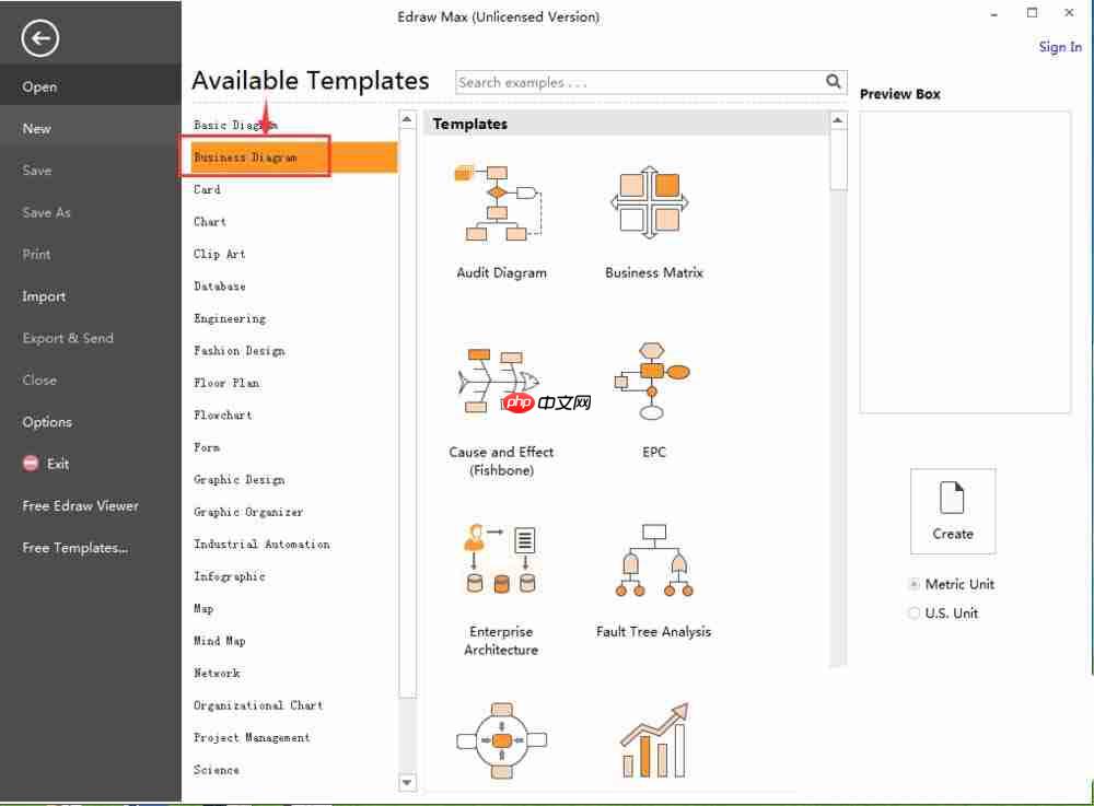 亿图流程图怎么制作软件绘制市场链表？制作软件绘制市场链表操作流程分享
