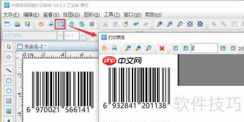 条码打印软件实现Access数据批量打印商品条码