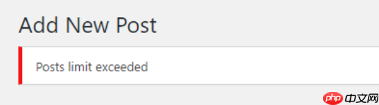 如何为 WordPress 用户添加帖子创建限制