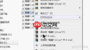 zarchiver怎么修改文件后缀名