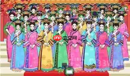 文字玩出花后宫合影怎么过-后宫合影通关攻略