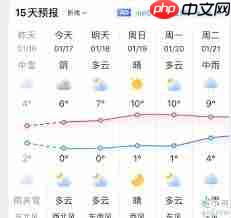 墨迹天气与苹果自带天气是否不同