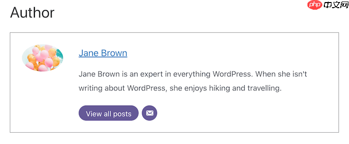 如何在 WordPress 中添加作者照片