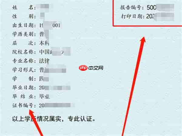 学信网编号在哪里查询