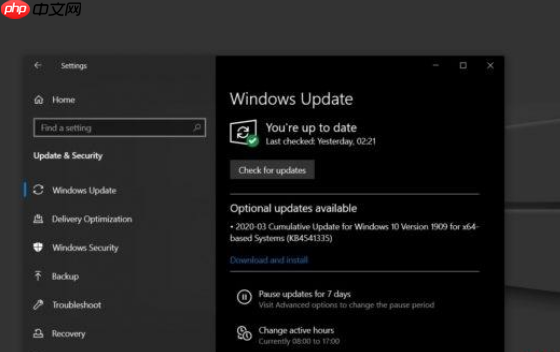 win10系统安装补丁KB4541335失败怎么办？