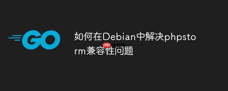 如何在debian中解决phpstorm兼容性问题