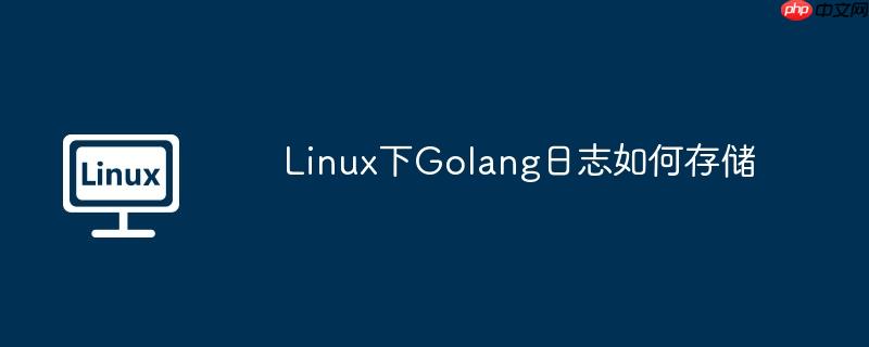 linux下golang日志如何存储