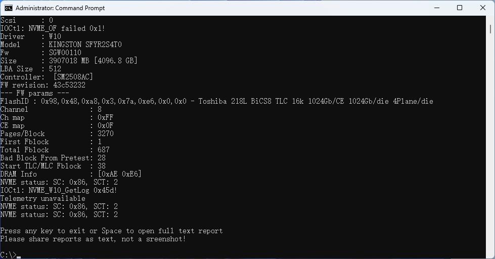 致敬Gen5 SSD新晋跑分王! 金士顿叛逆者Renegade G5 4096GB评测