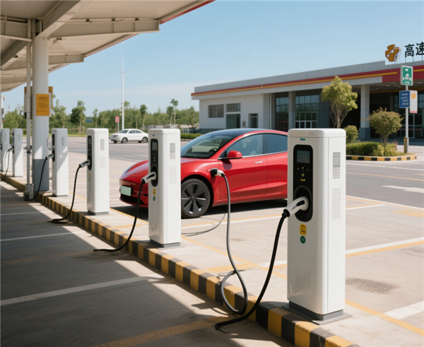 车主吐槽高速上充一度电近2元 比加油没太大优势！网友热议