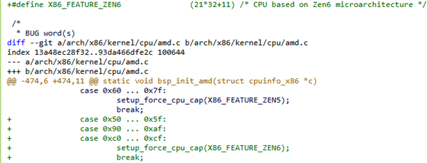 AMD顶级CPU：Zen6架构霄龙现身Linux补丁！有望明年发布