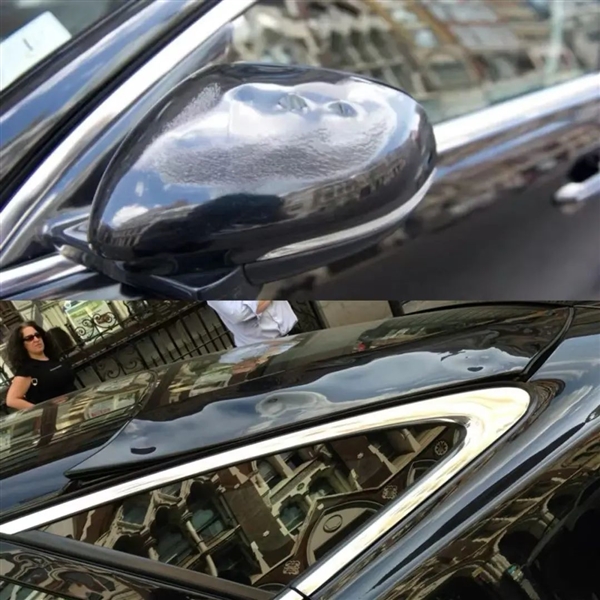 大楼闪闪发光射出“死亡光线”！街边汽车被晒化 有人在这煎鸡蛋