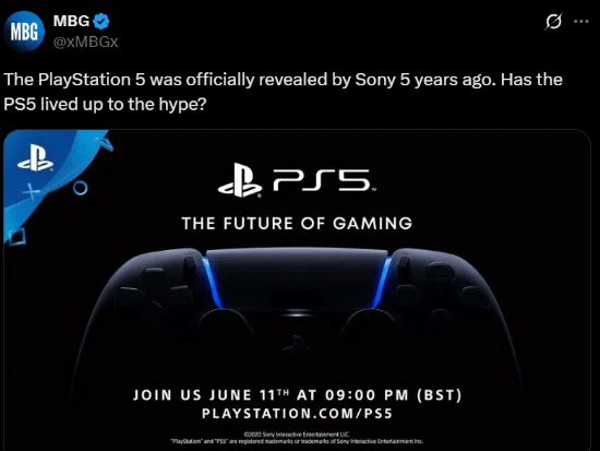PS5上市五年 玩家吐槽：最糟糕的一代！没兑现承诺
