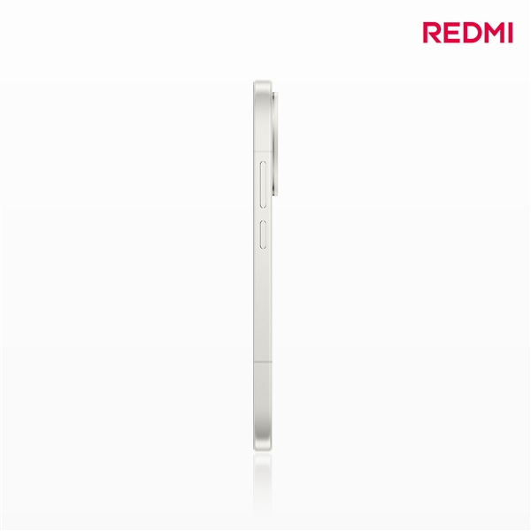 REDMI K80至尊版白色定妆照来了：金属中框+玻纤背板 史上最优雅