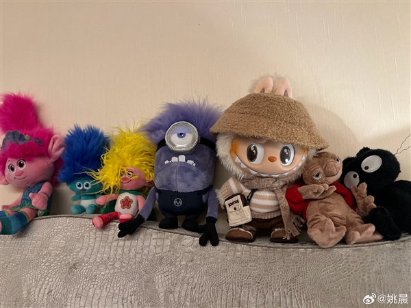 姚晨称labubu是人生中唯一盈利的投资：买它因为笑起来嘴大 有种熟悉的亲切感