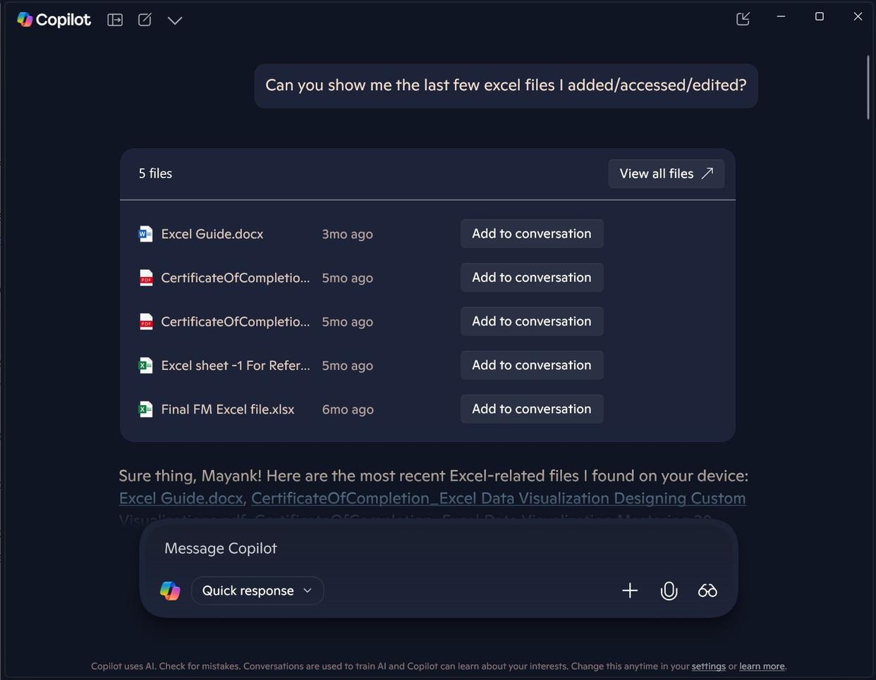 AI打造文件查找新利器! Win11/Win10版Copilot应用扩展技能