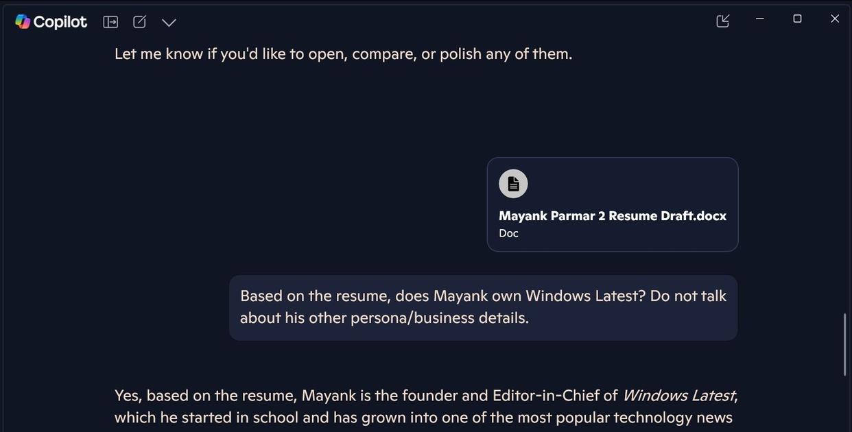 AI打造文件查找新利器! Win11/Win10版Copilot应用扩展技能