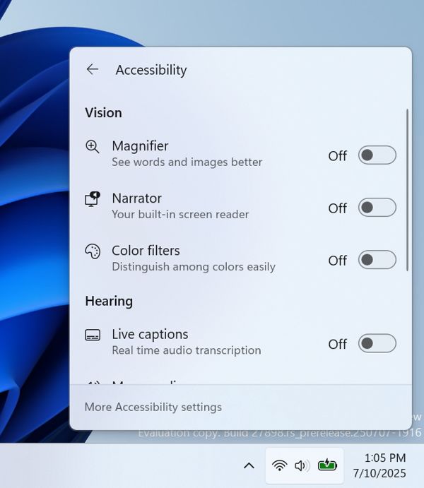 Win11 Canary 27898预览版今日发布: 设置任务栏图标缩放