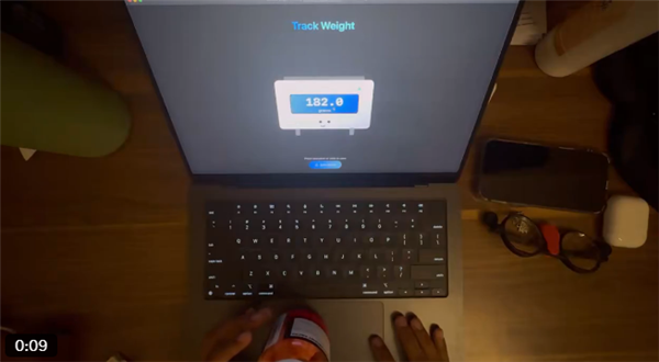实在是厉害！MacBook触控板秒变电子秤：只需一款开源软件
