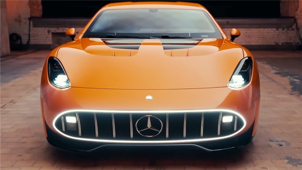 奔驰的新概念车 丑得很难评