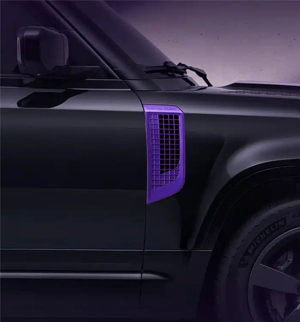 81.8万元！路虎卫士90英伦之声特别版上市：紫色很有韵味