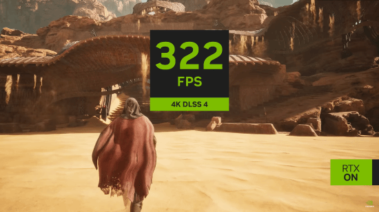 RTX 5080显卡DLSS 4多帧生成测试：帧数翻三倍有代价