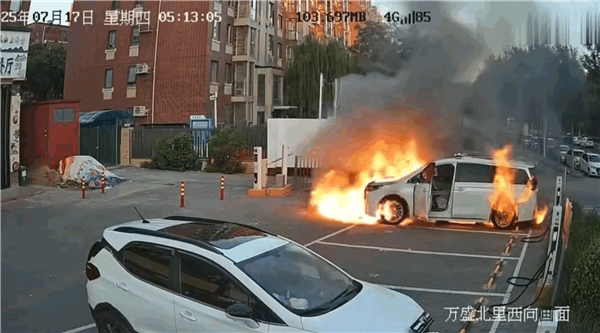 岚图梦想家充电时冒烟 车主极限逃离：刚下车就爆燃