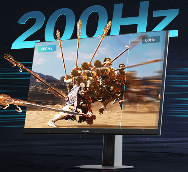 首发1099元！海信推出大圣G5 Pro+电竞显示器：2K200Hz 享三年质保
