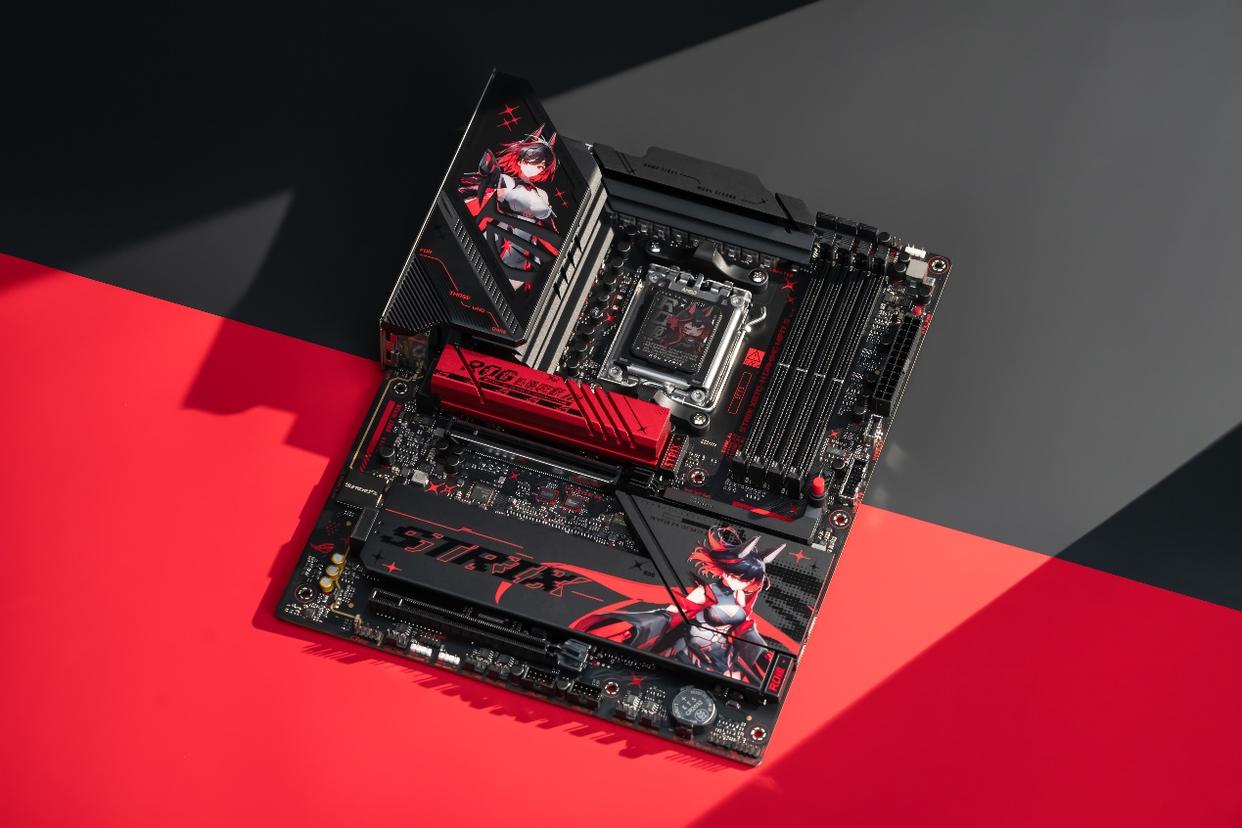 这么美又那么能打！华硕 ROG X870 RO姬主板测评