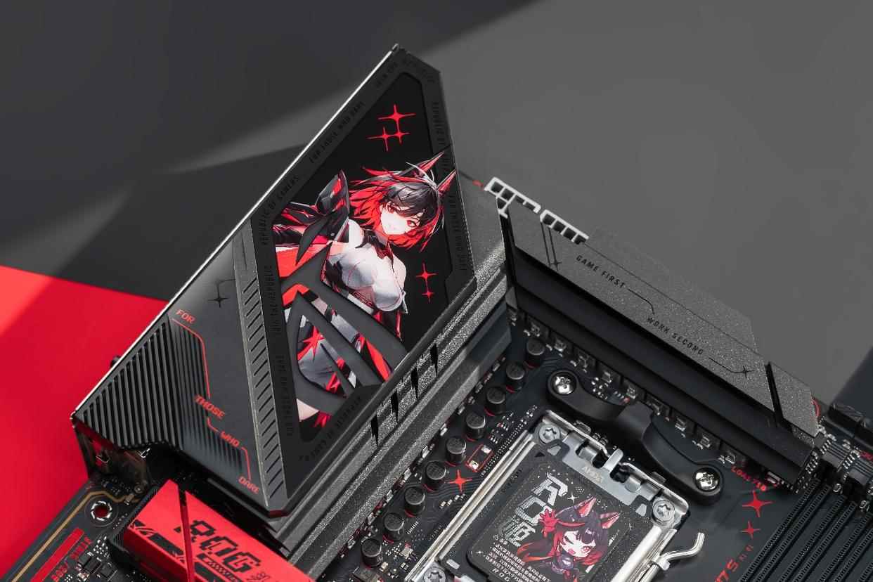 这么美又那么能打！华硕 ROG X870 RO姬主板测评