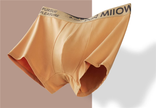 单向导湿内裆 猫人纯棉男士内裤3条到手29.9元