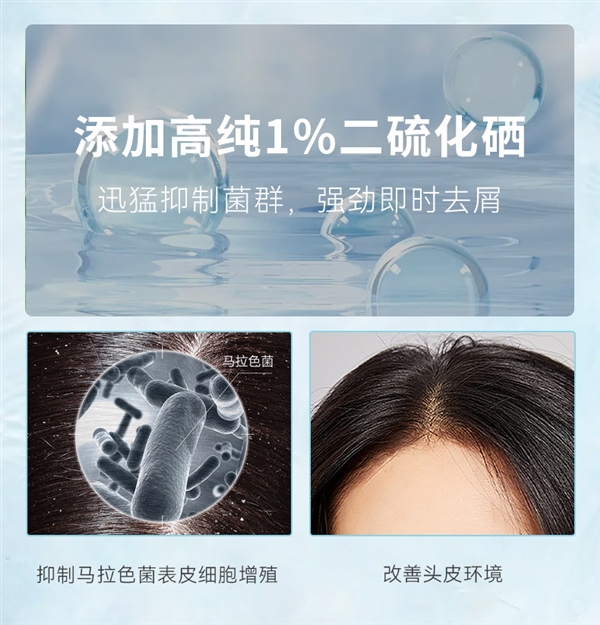 999官方旗舰店：1%二硫化硒洗发水19元（大差价）
