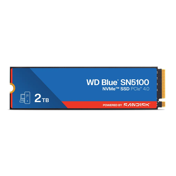 闪迪推出WD蓝盘SN5100 SSD：宣称性能提升30%、价格高了超20%