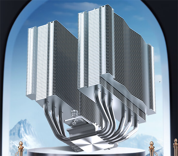 先马风洞A60E风冷散热器上市：双风扇6热管到手259元