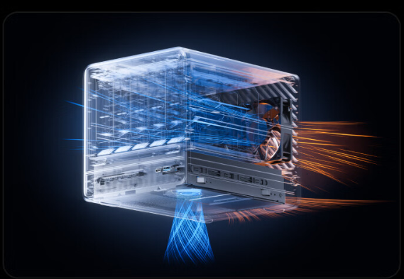 铭凡NAS迷你主机N5 Pro首发6239元：锐龙AI 9 HX 370、5硬盘位