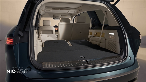 最能装的大三排SUV！全新蔚来ES8前后备箱空间777升 比两个同级竞品之和还大