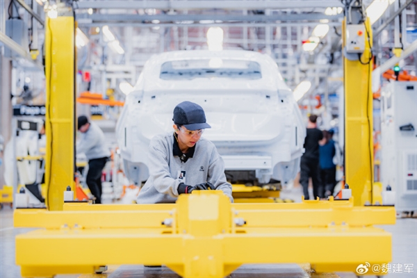 长城魏建军今天公开分享了“一个好消息” 网友：太有牌面了