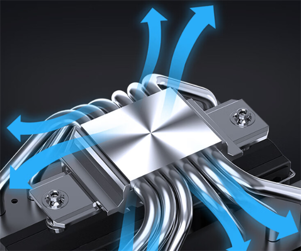 先马风洞A60E风冷散热器上市：双风扇6热管到手259元