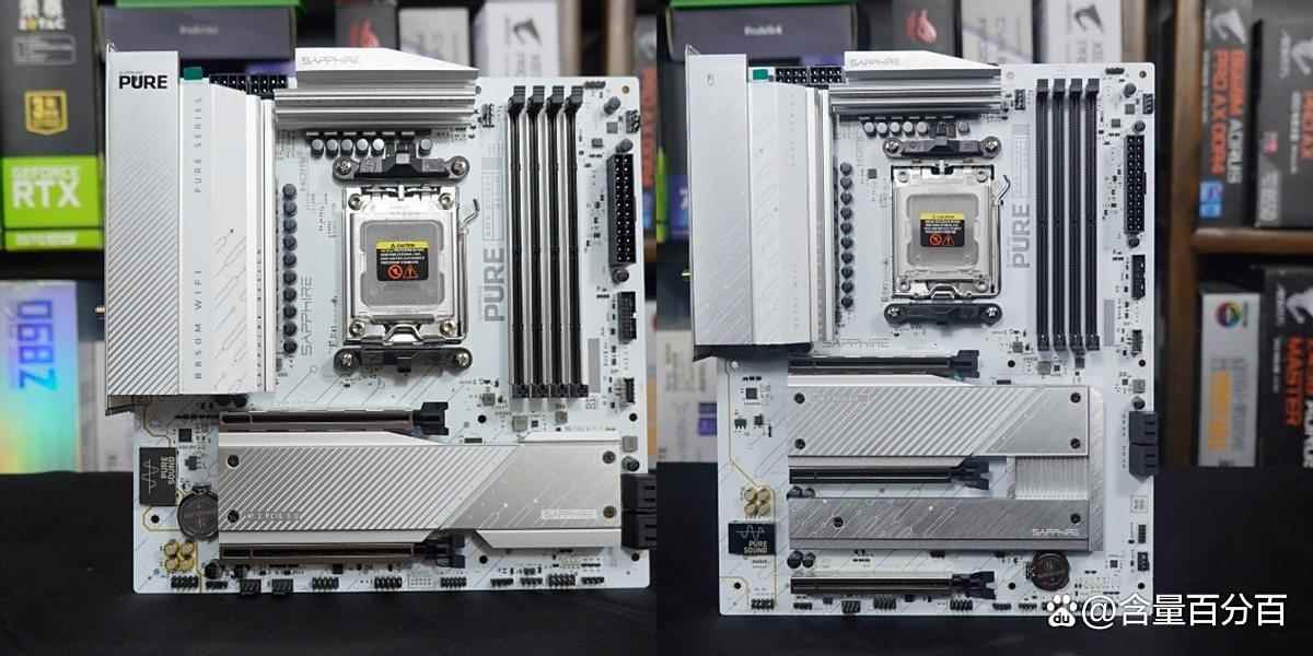 颜值与战力拉满! 蓝宝石PURE 极地 B850M WIFI主板装机测评