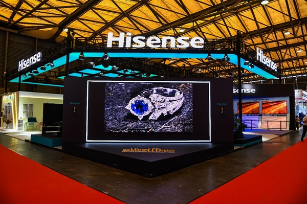 海信RGB-Mini LED成全场焦点 闪耀上海智家生活博览会