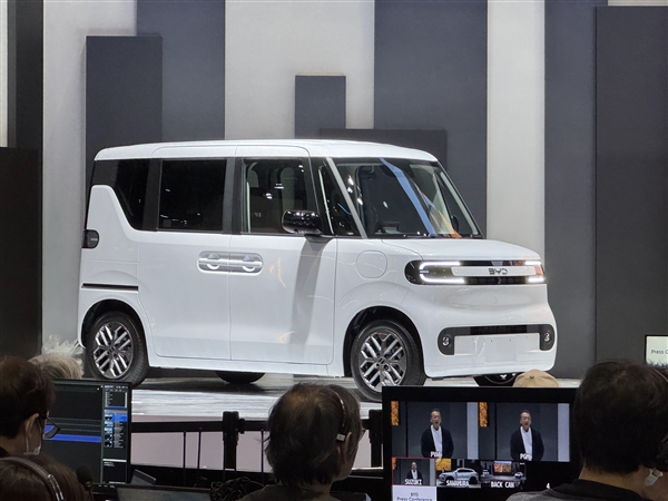 颜值完胜日系同类！比亚迪纯电K-Car定名RACCO：明夏开售