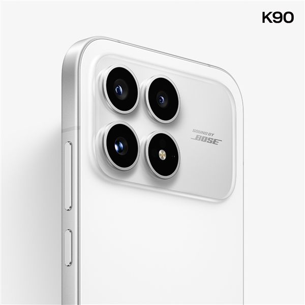 REDMI K90全方位外观公布！视觉四等边 史上最精致的K系列标准版