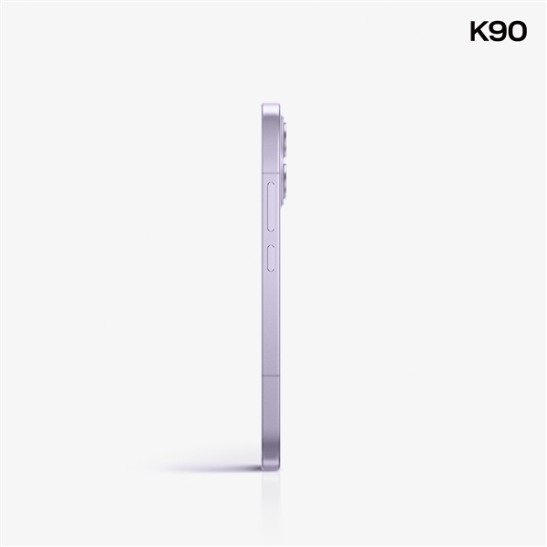 REDMI K90全方位外观公布！视觉四等边 史上最精致的K系列标准版