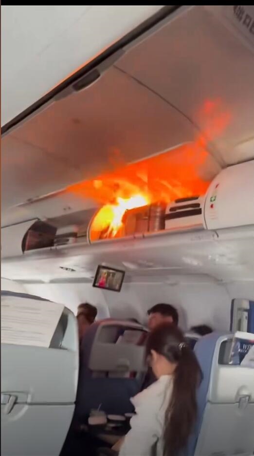 国航客机空中起火 亲历者发声：感激机组及时处置 众人平安