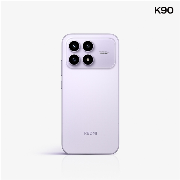 REDMI K90全方位外观公布！视觉四等边 史上最精致的K系列标准版
