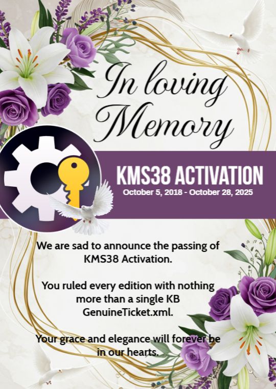 微软封堵KMS38漏洞! Win11 26100.7019及后续版本激活受限